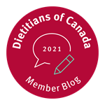 Dietitians of Canada 2021 Member Blog Badge
