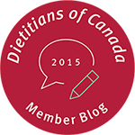 Dietitians of Canada Member Blog logo