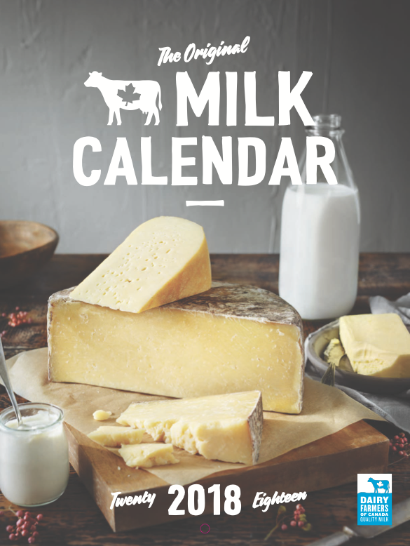 2018 Milk calendar