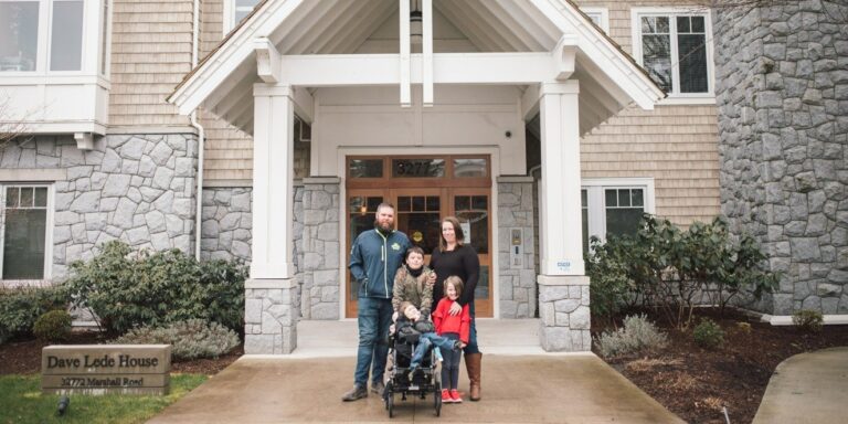 Canuck Place Family Dave Lede House
