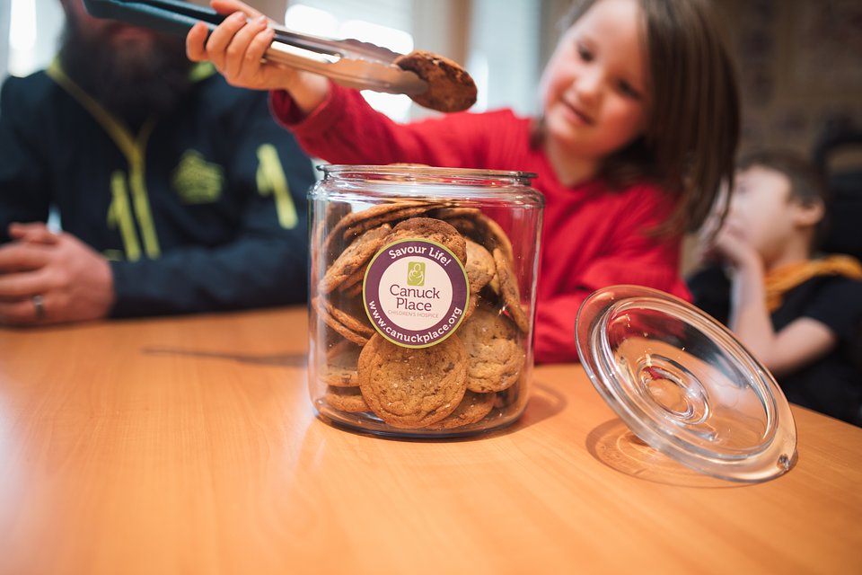 Canuck place cookie jar