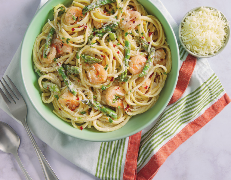 shrimp ricotta pasta
